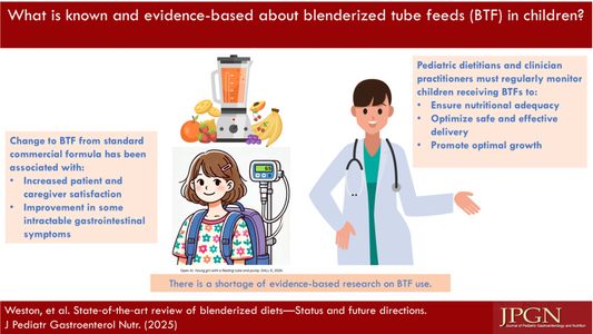 A new state-of-the-art review claims: A new era for tube feeding