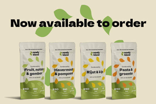 Newly Blend fresh tube feeding now available