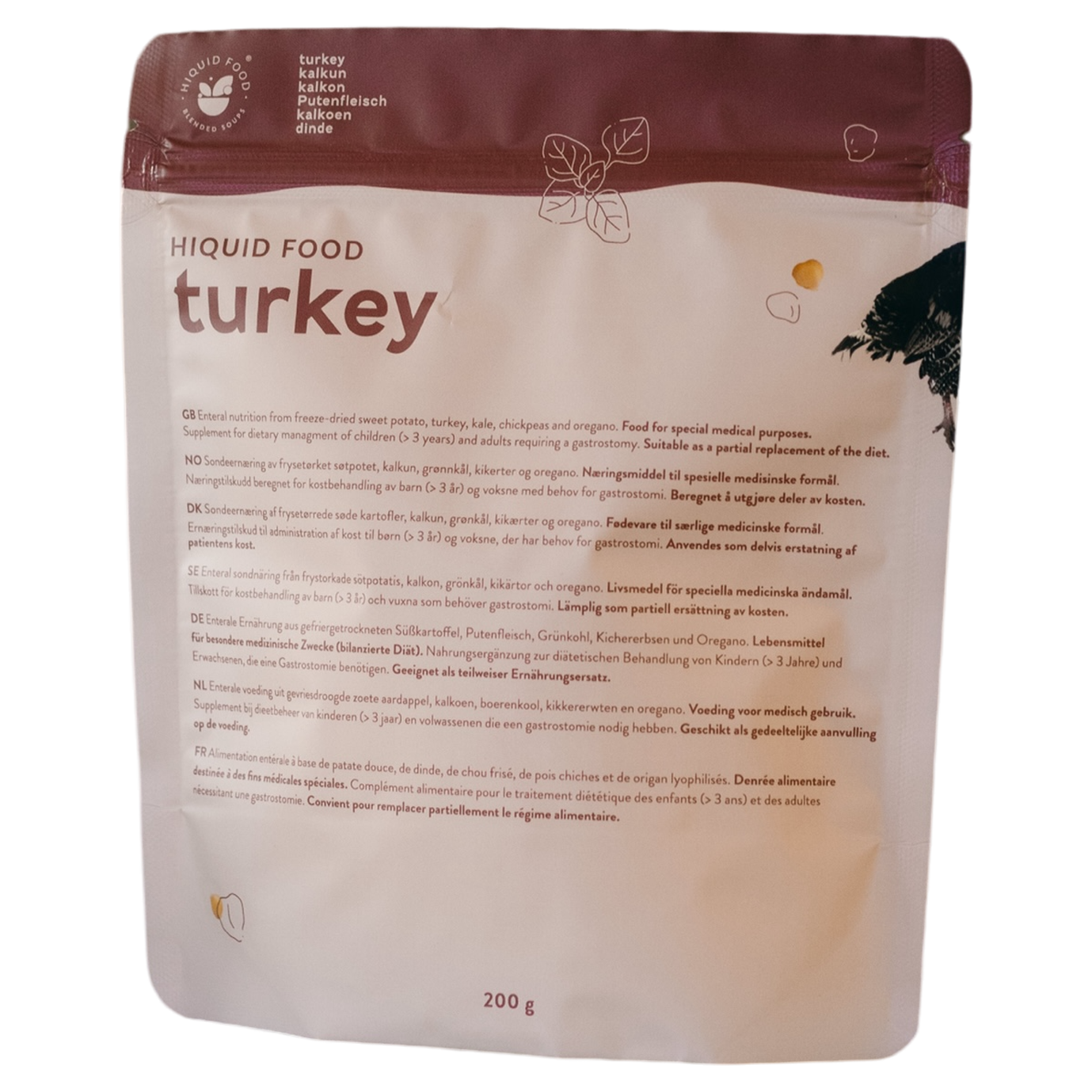 Hiquid Food turkey 3-pk (EU marked)