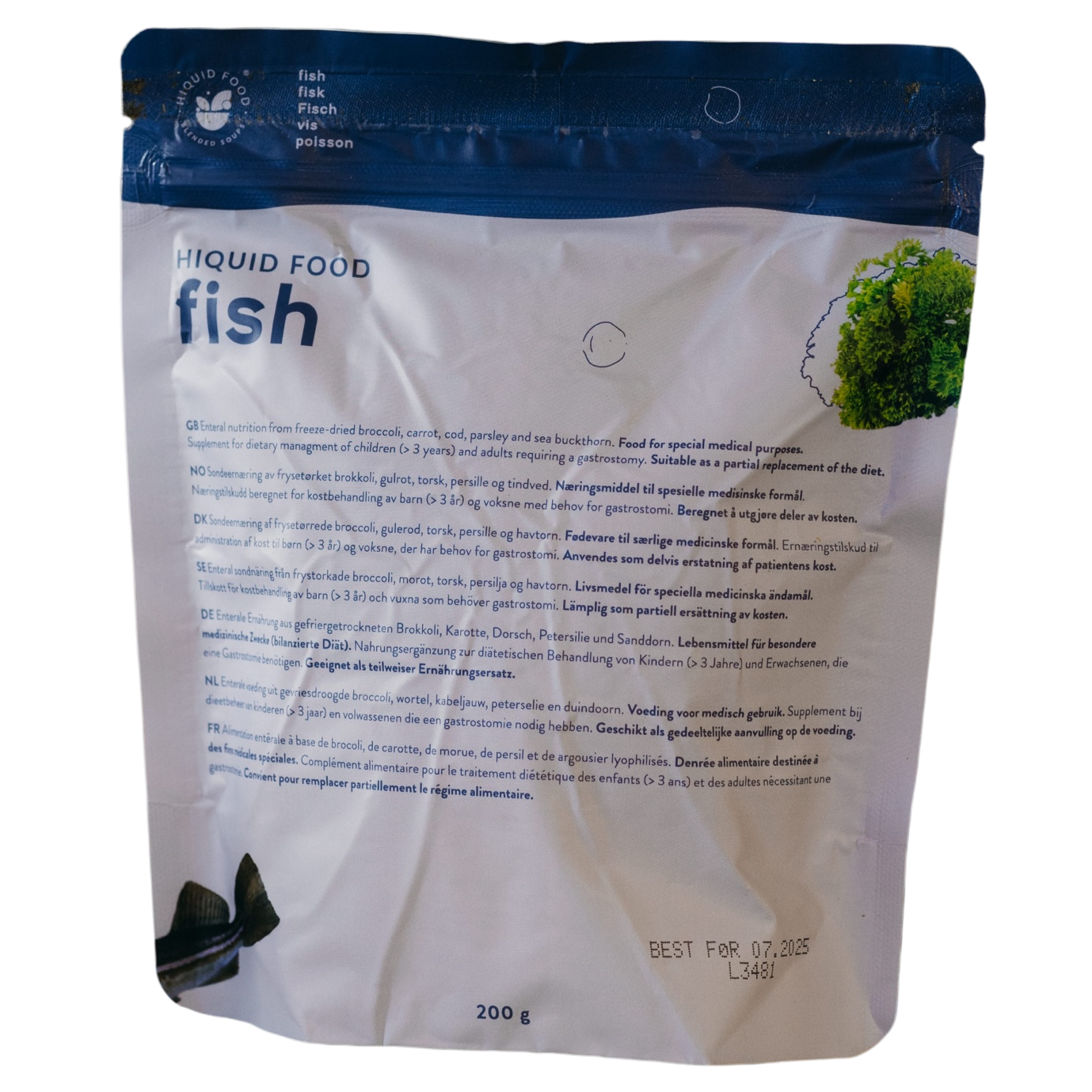 Hiquid Food fish 8-pk (NON EU marked)