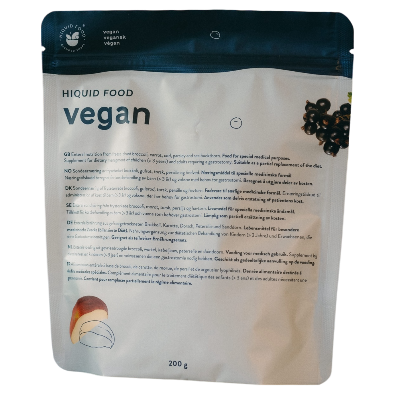 Hiquid Food vegan 8-pk (NON EU marked)